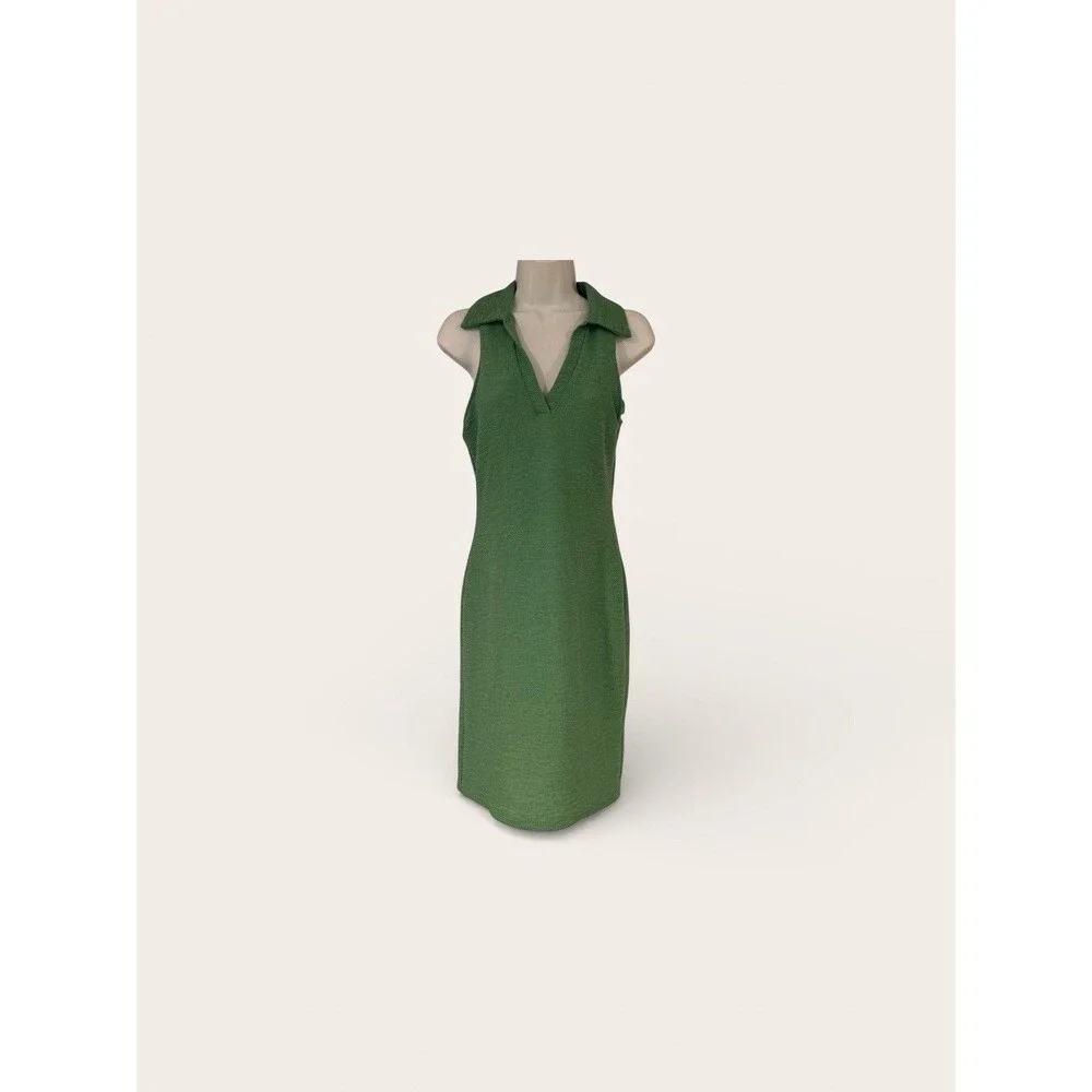 Louna Collared Ribbed Dress Size Small - Picture 5 of 11